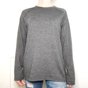 George Long Sleeve Tee Size Small Gray